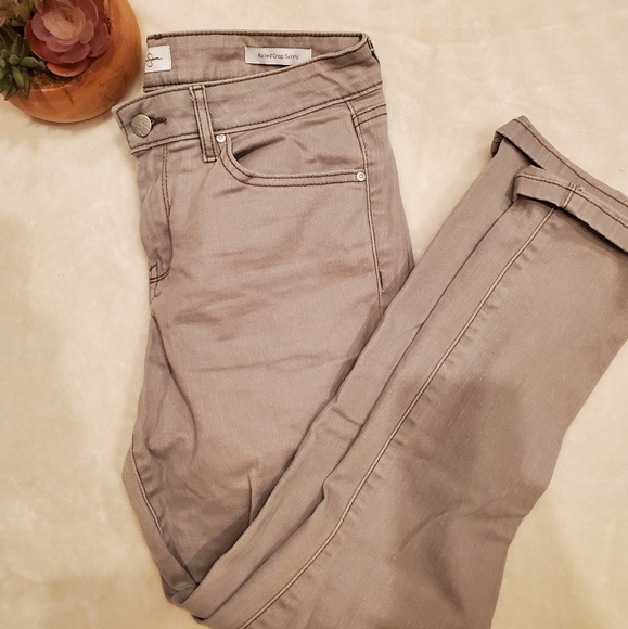 Jessica Simpson Rolled Crop Skinny Jeans - Picture 4 of 7